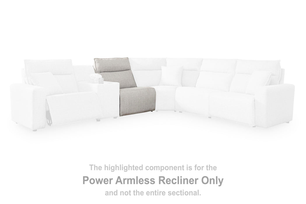 Modmax II Reclining Sectional with Chaise and Audio Console