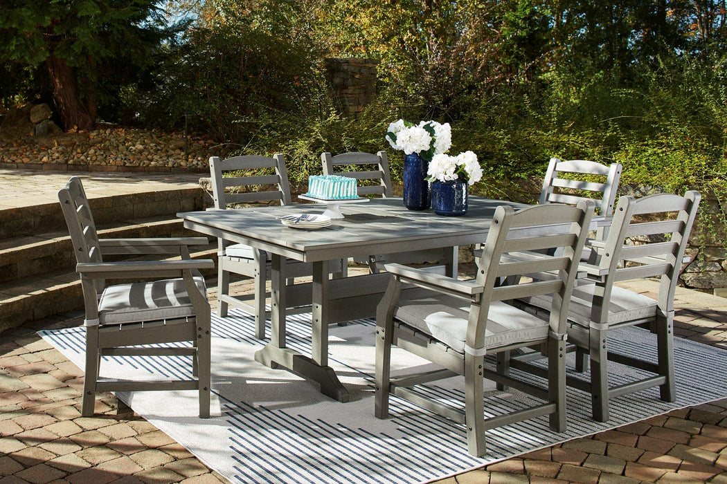 Visola Outdoor Dining Table with 6 Chairs