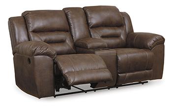 Stoneland Reclining Loveseat with Console