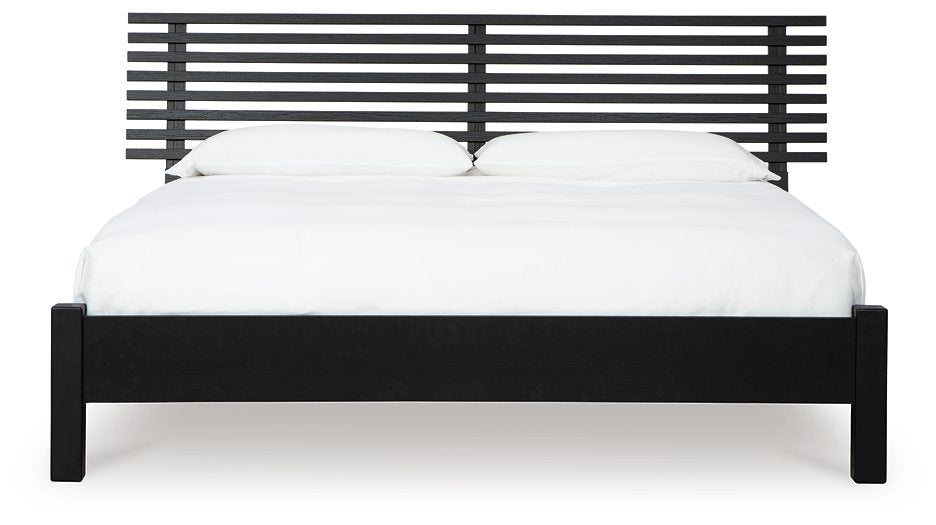 Danziar Slat Bed