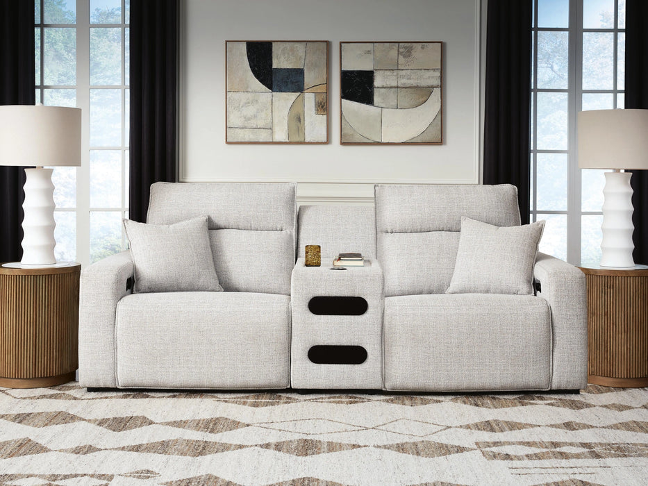 Modmax II Power Reclining Sectional with Audio Console